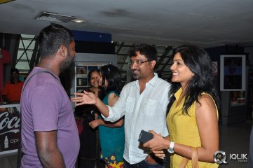 Oohalu Gusagusalaade Screening at Prasads Multiplex